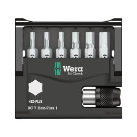 Wera Bit-Check Hex-Plus Bit Set (7 Piece Set)