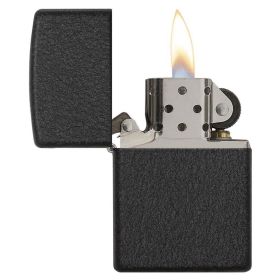 Zippo Windproof Lighter Black Crackle