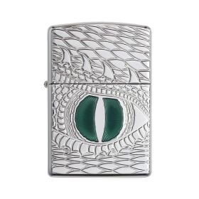 Zippo Windproof Lighter DRAGON EYE High Polish Chrome Armor