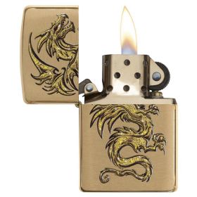 Zippo 204B Dragon Design