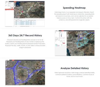 Real Time GPS Tracking Device Of Vans Trucks Vehicles