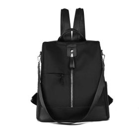 Backpack New Trend Female Backpack Women Backpack Waterproof Laptop Teenage Girls School Shoulder Bags (Color: black)